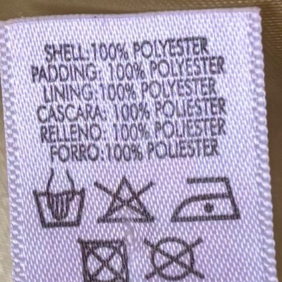 St. Bernard Olive Green Puffer Vest with Faux Fur Trim & Detachable Hood Size 16 - Picture 7 of 14